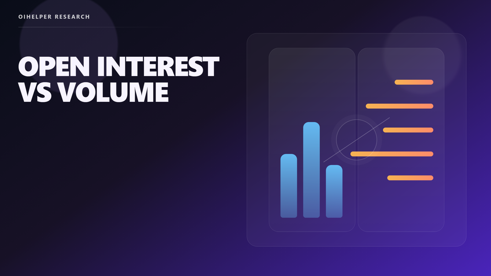 Open Interest vs Volume featured image (clean editorial)